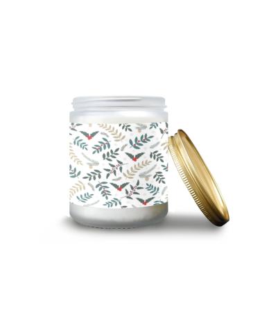 Lavender Candles for Home Scented Aromatherapy Jar Candles 7 oz Long Lasting Candles Scented Candles Gift Set for Women Perfect for Birthday Gifts Holly and Berries