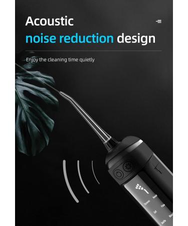 Rechargeable Water Flosser - 6 Modes 4 Nozzles IPX7 Waterproof - Portable Tooth Cleaner for Home & Travel (White - Buy Online on GoSupps.com