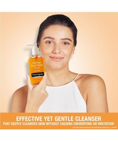 Oil-Free Acne Facial Cleanser | 2.0% Salicylic Acid Face Wash - 5.9 fl oz | International Shipping Available - Buy Online on GoSupps.com