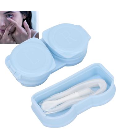 Durable Contact Lens Storage Box Set - Blue | Perfect for Home Office & On-the-Go - Buy Online on GoSupps.com