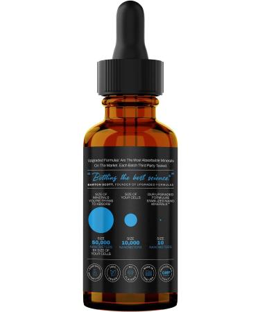 Nano Minerals and Magnesium Liquid Supplement - Deep Sleep & Stress Support - Vegan Formula (30 Servings) - Buy Online on GoSupps.com