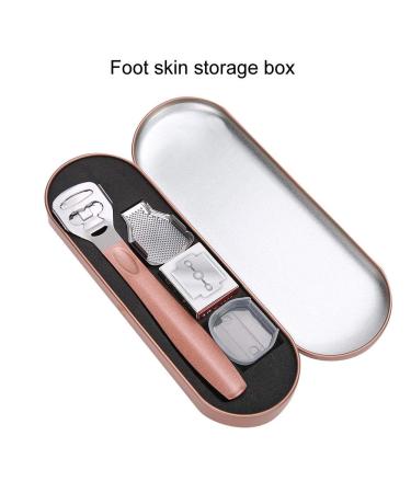 Premium Rose Gold Callus Remover Set | Stainless Steel Foot File & Pedicure Tool for Smooth Skin | International Shipping - Buy Online on GoSupps.com