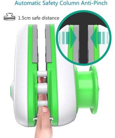 Green Glass Wipe Double Side Magnetic Window Cleaner Cleaning Brush Wiper Tools for High Rise and Car Glazed Windows Thickness - Buy Online on GoSupps.com