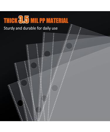 12x12 Scrapbook Page Protectors 50 Pack Scrapbook Refill Pages Protective Sleeves Heavyweight Fit Scrapbook Binder and 12x12 Photo Album Refill Pages 50 Pcs - Buy Online on GoSupps.com
