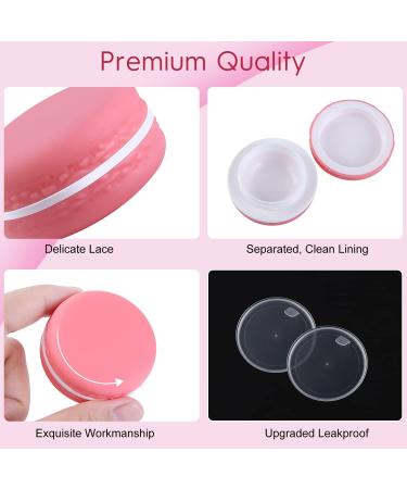 Stalife Travel Makeup Pots for Cream Small Sample Pot for Cosmetics Leakproof Mini Jars Toiletries Moisturiser with Lables (Plastic 6 Pcs) - Buy Online on GoSupps.com