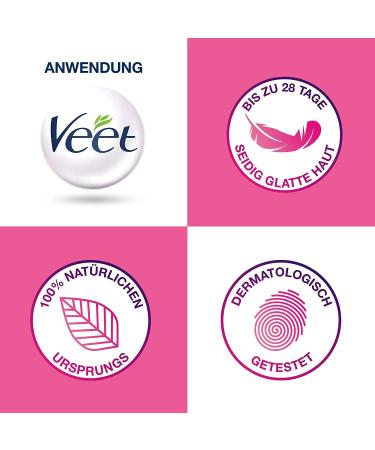 Veet Sugaring Sugar Paste with Argan Oil - Hair Removal for Smooth Skin | 5 x 250ml | Up to 4 Weeks Results - International Shipping Available - Buy Online on GoSupps.com