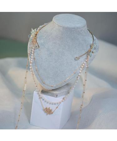 Cang Lan Jue Cosplay Headband: Handmade Chinese Hanfu Tassel for Girls - Fairy and Devil Love Theme - Buy Online on GoSupps.com