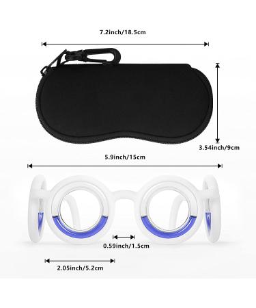 Hion Anti-Motion Sickness Smart Glasses - Portable Nausea Relief for Travel & Gaming - Buy Online on GoSupps.com