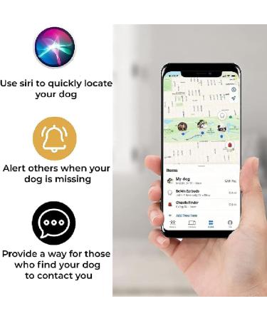 Buy PKQtop Protective Cover for Apple Airtag - Silicone Case for Dog Collar & School Bag - Anti-Lost Locator Accessory - Buy Online on GoSupps.com