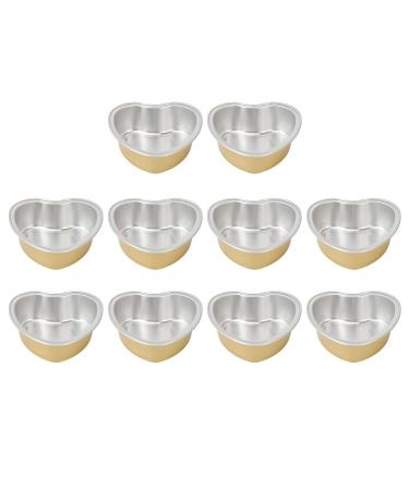 Aluminum Wax Melting Bowls 10 Large Reusable Bowls for Hair Removal | Portable Golden Wax Beans - Buy Online on GoSupps.com