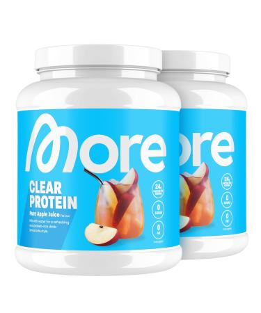 MORE NUTRITION More Clear Pure Apple Juice 2 x 600 g Clear Whey Pure Apple Juice 600g (pack of 2)
