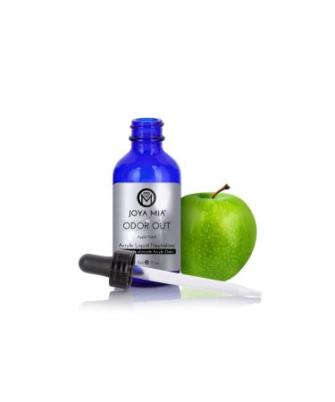 Liquid Monomer ODOR OUT Drops by Joya Mia Apple Scent Monomer Smell Removal with Dropper Odor Out Acrylic Liquid Neutralizer 0.5oz e 15ml