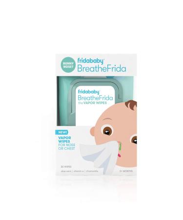 BreatheFrida Vapor Wipes (3 Pack) - Soothing Relief for Nose or Chest | Frida Baby - Buy Online on GoSupps.com