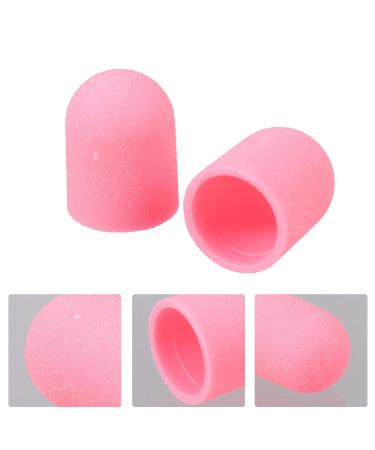 Beaupretty 10pcs Grinding Sand Cap Bit - Electric Nail File Grinding Head for Manicure & Nail Art - Polishing Caps in Pink - Buy Online on GoSupps.com