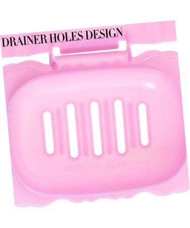 Ciieeo 1pc Box Soap Holder Travel Bar Soap Container Travel Soap Container Soap Cases Bathroom Oragnizer Soap Dish Holder Flower Pattern Soap Dish No Punching Soap Box Water Filter - Buy Online on GoSupps.com