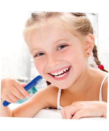 Beavorty Double-Headed Toothbrush Set - 4 Pieces for Denture & False Teeth Cleaning | Best Home Care Tool - Buy Online on GoSupps.com