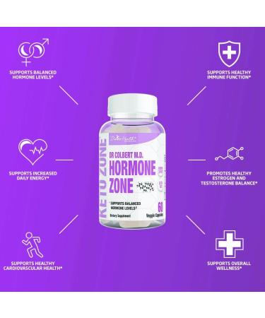 Divine Health Hormone Zone with DIM, Vitamin K2, and D3 - 60 Day Supply | 60 Capsules - Buy Online on GoSupps.com