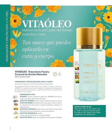 Vitaoleo Terramar Natural Oil Facial & Body Treatment - 5.07 Fl Oz | Buy Online Internationally - Buy Online on GoSupps.com