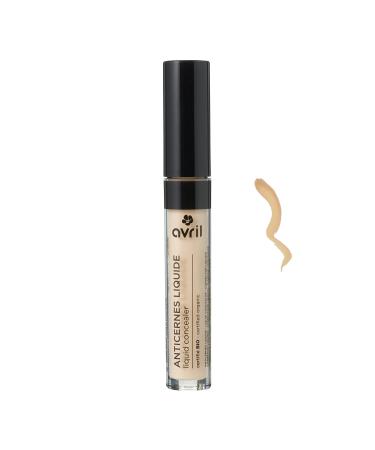 Avril - Organic Liquid Concealer - Covering Texture - Fluid and Easy to Apply - 99.5% Natural Origin - Ecocert Organic Certified - Made in Italy - 3ml