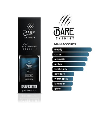 Heaven Pheromone Cologne for Men Extra Strong Concentrated Formula Long-Lasting Fresh Scent 1.01 Fl Oz Spray - Buy Online on GoSupps.com
