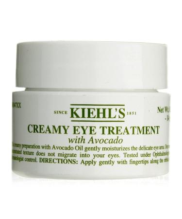 Kiehl's Creamy Eye Treatment with Avocado for Unisex  0.5 Ounce Unscented  0.14 Ounce (Pack of 1)