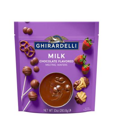 GHIRARDELLI Milk Chocolate Flavored Melting Wafers - 10 oz.