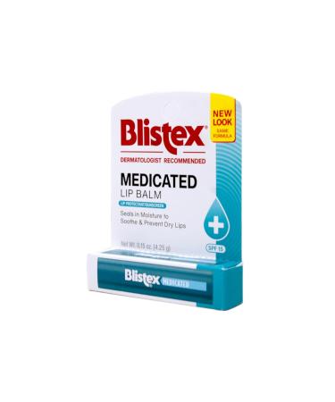 Blistex Medicated Lip Balm 0.15 Ounce SPF 15 Hydrating Pack of 24 24 Count (Pack of 1) Lip Balm - Buy Online on GoSupps.com