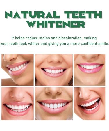 Cleopatra's Natural Teeth Whitening Powder - 30g Stain Remover & Toothpaste Alternative (5 PCS) | Effective & Safe for All Smiles - Buy Online on GoSupps.com