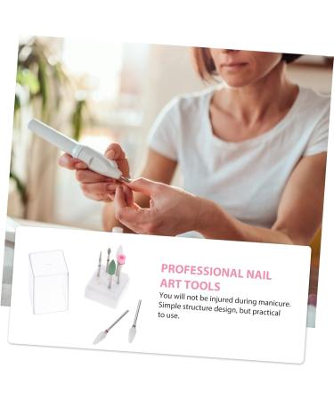Ipetboom 1 Set Nail Clipper Grinding Head Nails Drill Bits Drill Bit for Nails Nail Art Tool Diamond Drill Bits Nail File Drill Nail Tools Electric Nail Filer Manicure Ceramic Combination - Buy Online on GoSupps.com