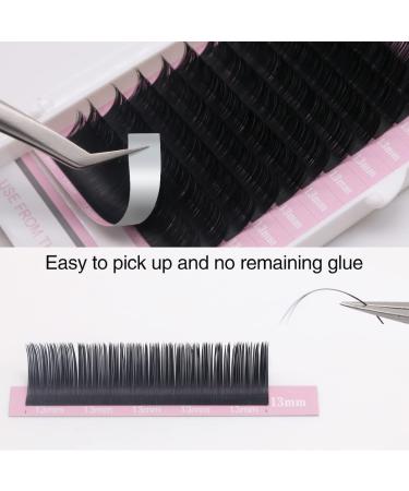 Matte Mink Flat Eyelash Extension 0.25 D Curl 15mm - Qeelasee Professional Salon - Buy Online on GoSupps.com
