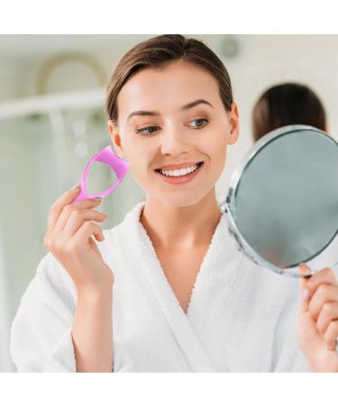 Mascara Guard For Eyelashes Eyelash Guard Reusable Mascara Guard Tool Eyelash Comb Handheld Mascara Guard Eyelashes Tool for Beginners Upper And Lower Eyelashes Hot Pink - Buy Online on GoSupps.com