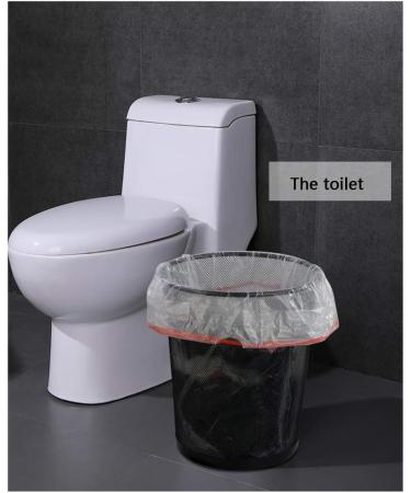 Inhouse Clear Garbage Bags Small Drawstring 3 Gallon Trash Bags 120 Counts - Buy Online on GoSupps.com