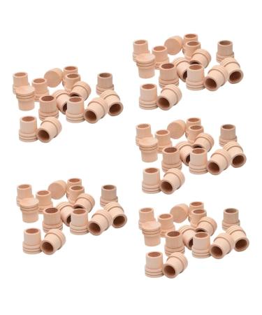 minkissy Moxa Moxibustion Accessories Moxibustion Extinguisher for Rollers Moxa Stick Extinguisher Moxa Roller Household 100 Pieces