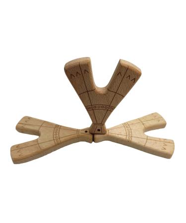 10pcs Cartoon Wood Tower Pendant | Natural Animal Shape Beech Wooden Handmade | DIY Beading Necklace Pendant - Buy Online on GoSupps.com
