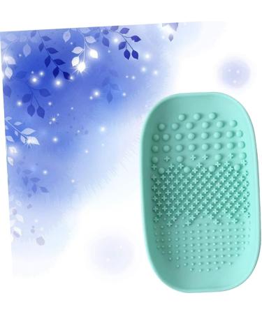 DOITOOL 1pc Brush Cleaning Pad Brush Cleaning Plate Brush Scrub Board Silicone Makeup Brush Cleaning Mat Rabbit Hair Claw Face Scrub Cosmetic Brush Cleaner Portable Wash Pad - Buy Online on GoSupps.com
