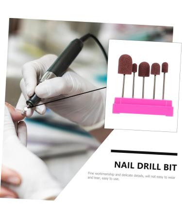 Kisangel 1 Set Nail Sand Ring Cap Electronic Tools Portable Nail Drill Nail Art Accessories Cuticle Clean Nail Drill Bit Ceramic Grinding Head Portable Handpiece File Nail Salon Tool Poland 8x6cm Rosy - Buy Online on GoSupps.com