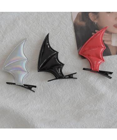 xbiez Kid Girl Toddler Horror Bat Hairclip Women Girl Haipin Multifunction Hair Supplies for Indoor Outdoor Traveling Hiking - Buy Online on GoSupps.com