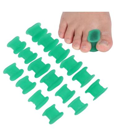 8 Pairs Silicone Toe Spacer Separator Bunion Straightener Hallux Valgus Corrector - Buy Online on GoSupps.com