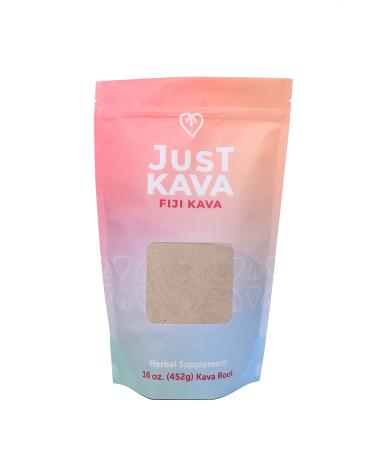 Just Kava Fiji Kava Herbal Supplement 16 OZ (452g)