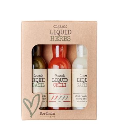 Organic Liquid Herbs - Gift Box of 3 x 40ml