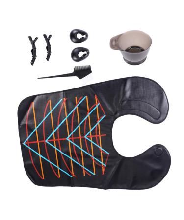FRCOLOR 1 Set Hair Dye Kit Bleaching Kit Hair Tinting Tool Home Hair Dye Hair Dye Tool Cleaning Kit Hair Dye Bowl Hair Dye Shawl Hair Coloring Kit Lip Gloss Kits Hair Cap Highlight Makeup
