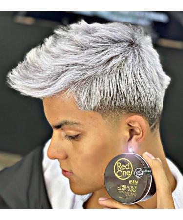 Redone Creative Clay Hair Wax - Strong Hold & Matte Finish (2x100ml) for Men | Perfect Hair Styling for Short or Long Hair | Fiber Wax with Fresh Fragrance - Buy Online on GoSupps.com