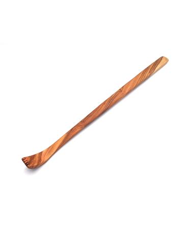 Back scratcher 40 cm household item gift idea handmade from olive wood