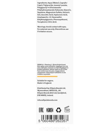 Q+A Vitamin C Brightening Serum Brighten and Refresh your Skin with this Antioxidant-rich and Hydrating Hybrid Face Serum 30ml - Buy Online on GoSupps.com