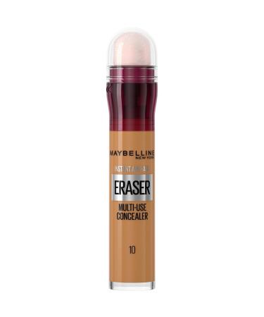 Maybelline Instant Anti Age Eraser Eye Concealer Dark Circles And Blemish Concealer Ultra Blendable Formula 10 Caramel 10 Caramel 6.8 ml (Pack of 1)