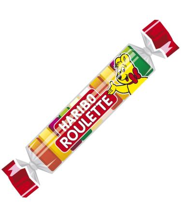 HARIBO Roll of 45 Rolls of 10 Fruit Jelly Sweets 25 g
