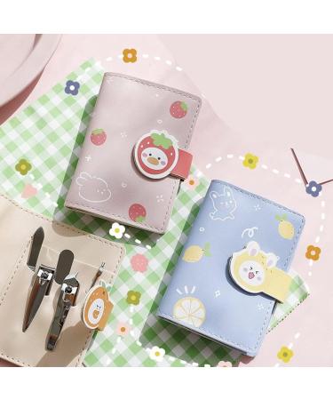 Nail Clippers Set Cute Girls Manicure Clippers Stainless Steel Nail Clippers Personal Care Cleaning Portable 5-Piece Set for Girls (Color : A) - Buy Online on GoSupps.com