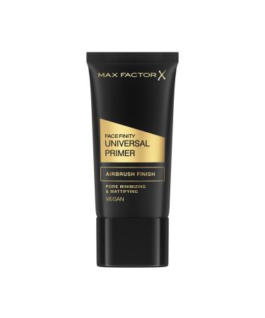 Max Factor Facefinity Universal Primer Pore Mattifying & Minimising Long-Lasting Airbrush finish Ultra-Lightweight Silky Formula Protects Skin Antioxidants & Vitamin E Vegan Universal 30ml