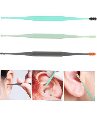 3pcs Ear Cleaner Buds & Spoon Kit for Earwax Removal - Earpick & Swabs Set - Buy Online on GoSupps.com