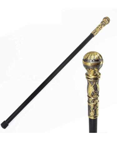 Walking Canes Metal Gothic Vintage Style Elegant Fancy Dress Novelty Accessories Film and Television Props Family